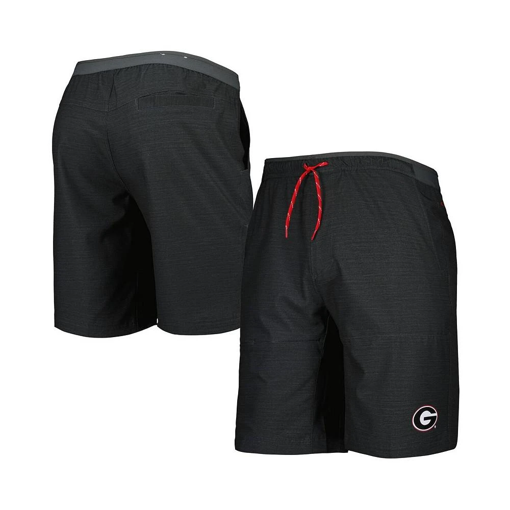 商品Columbia|Men's Charcoal Georgia Bulldogs Twisted Creek Omni-Shade Omni-Shield Shorts,价格¥441,第1张图片