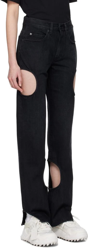 商品Off-White|Black Meteor Jeans,价格¥3212,第2张图片详细描述