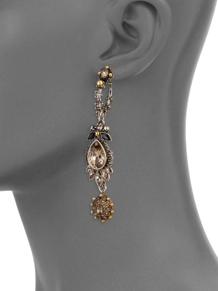 商品Alexander McQueen|Jeweled Duo Earring Set,价格¥7538,第3张图片详细描述