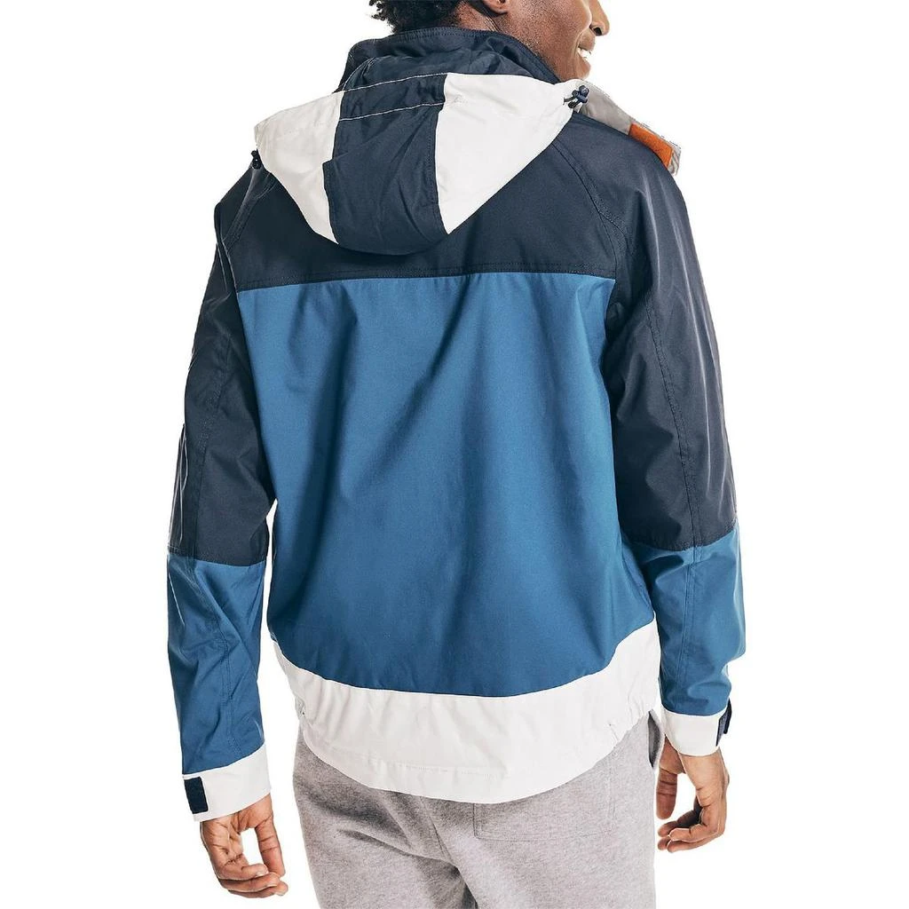 商品Nautica|Mens Colorblock Water Resistant Soft Shell Jacket,价格¥358,第2张图片详细描述