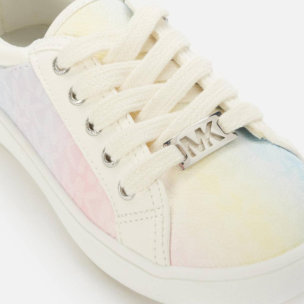 商品Michael Kors|Michael Kors Girls' Jem Miracle Watercolour Trainers - Watercolour,价格¥312,第6张图片详细描述