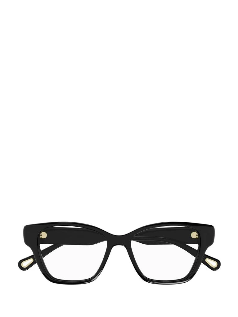 商品Chloé|Chloé Eyewear Rectangle Frame Glasses,价格¥1635,第1张图片