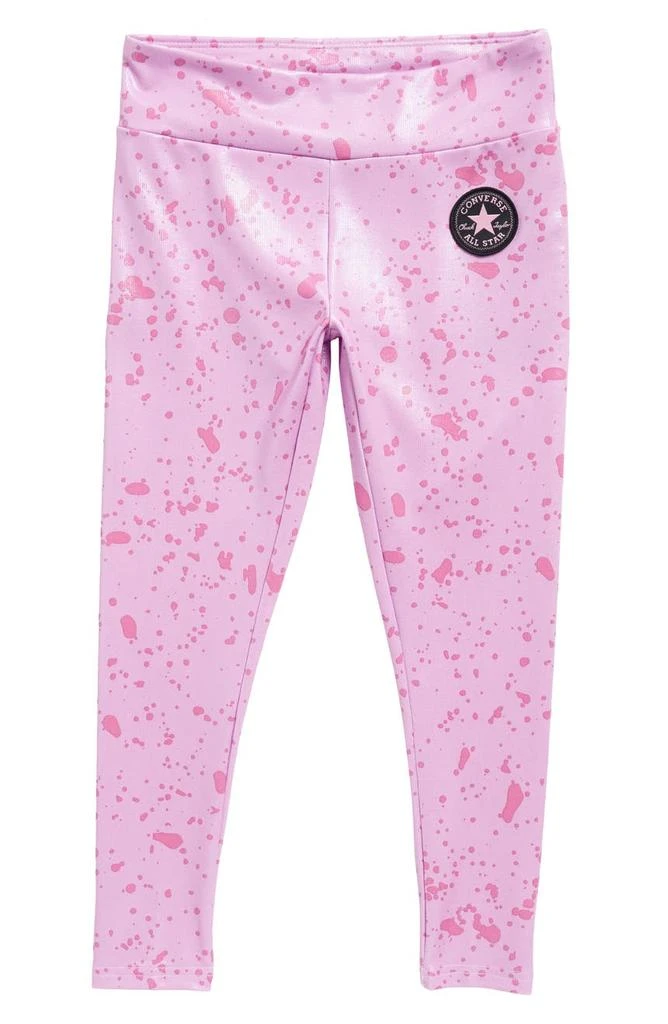 商品Converse|Kids' High Rise Shine Leggings,价格¥109,第1张图片