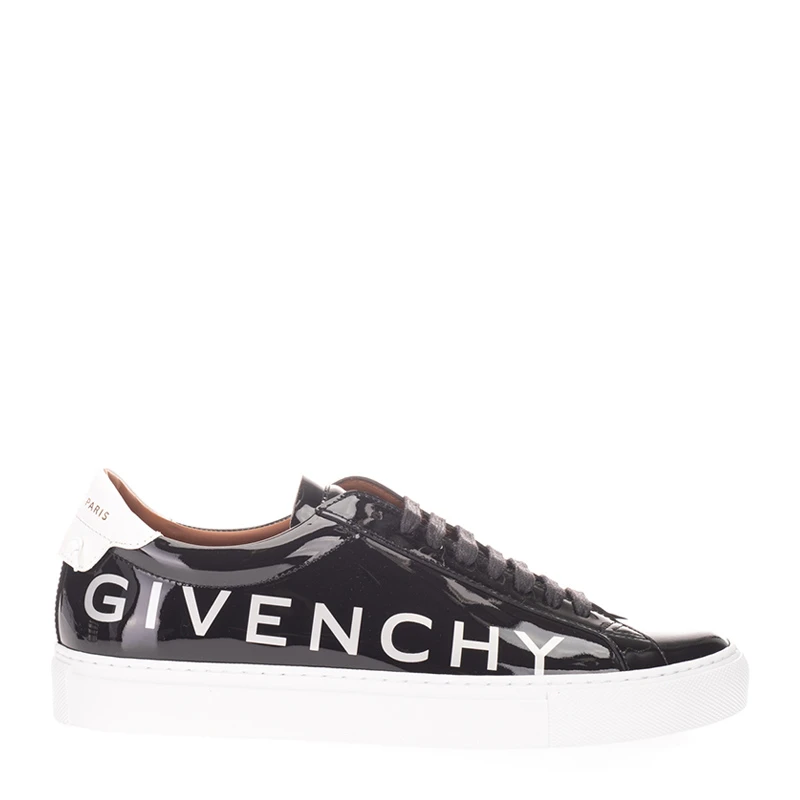 商品Givenchy|Givenchy 纪梵希 男士黑色小牛皮休闲鞋 BH0002H0L3-001,价格¥4019,第1张图片