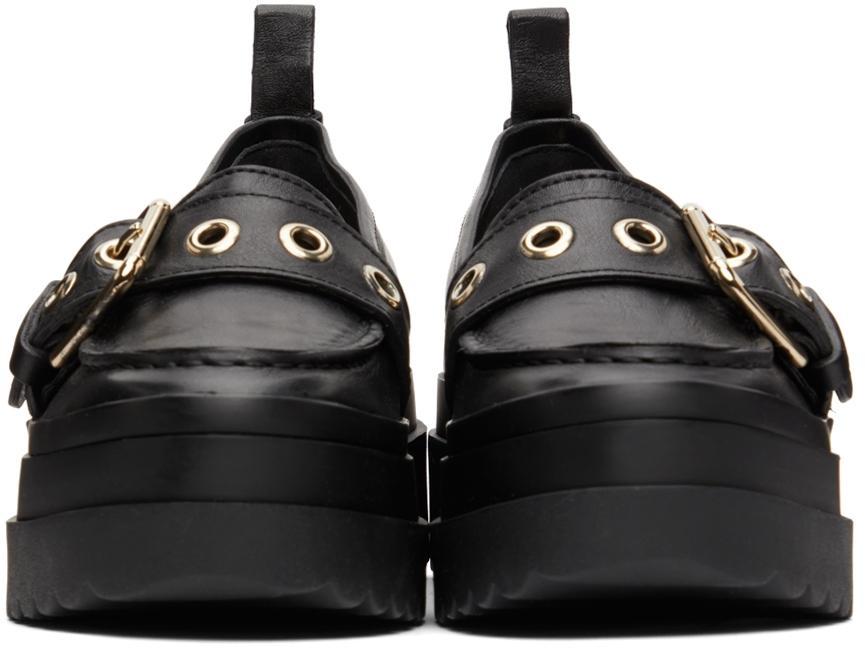 商品RED Valentino|Black Lambskin Loafers,价格¥4902,第4张图片详细描述