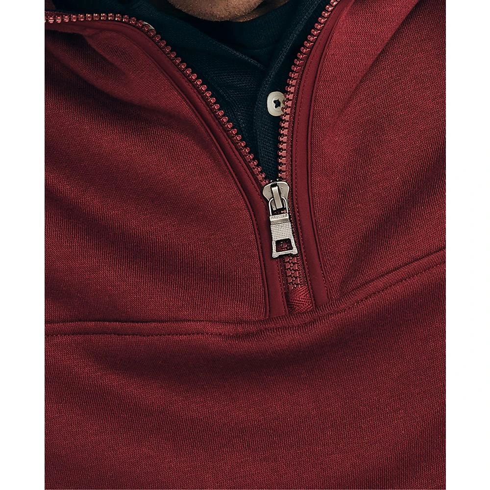 商品Nautica|Men's J-Class Classic-Fit Quarter Zip Fleece Sweatshirt,价格¥144,第3张图片详细描述