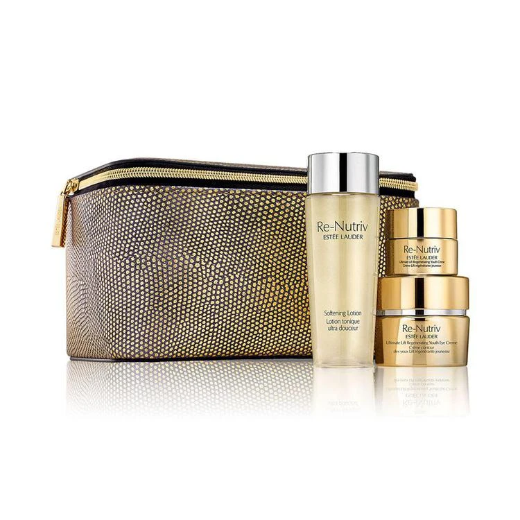 商品Estée Lauder|奢宠白金花菁萃紧颜焕活眼部4件套,价格¥1185,第1张图片