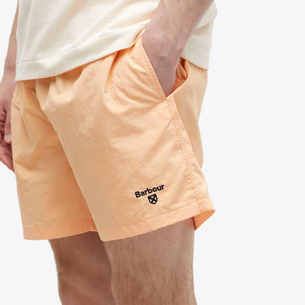 商品Barbour|Barbour Essential Logo 5" Swim Shorts,价格¥230,第5张图片详细描述