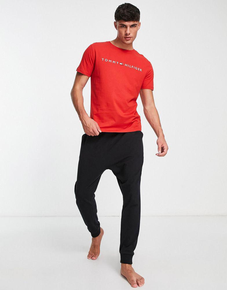 Tommy Hilfiger t-shirt in red商品第2张图片规格展示