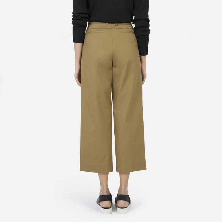 商品Everlane|The Twill Crop 女式九分裤,价格¥575,第4张图片详细描述