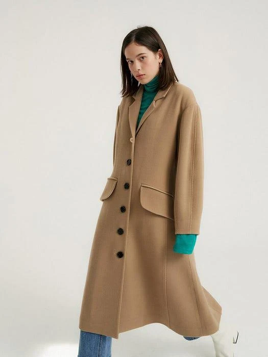 Avant-garde Flare Coat Warm Beige 商品