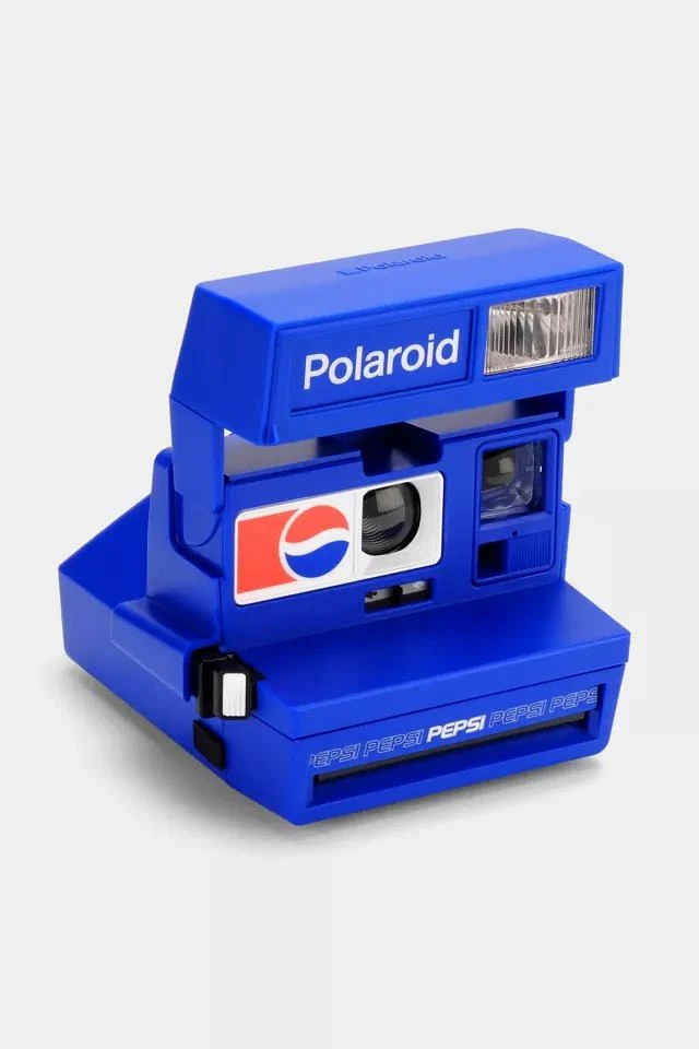 商品Polaroid|Polaroid Pepsi 600 Instant Film Camera by Retrospekt,价格¥1291,第1张图片