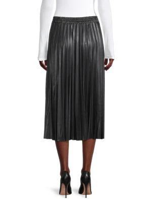 商品Max Studio|Accordion Pleated Midi Skirt,价格¥263,第2张图片详细描述