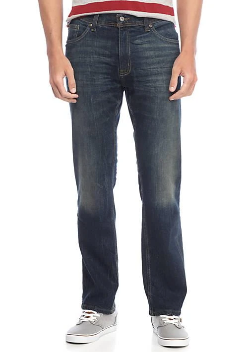 商品TRUE CRAFT|Craft Captain Stretch Straight Leg Jeans,价格¥179,第1张图片