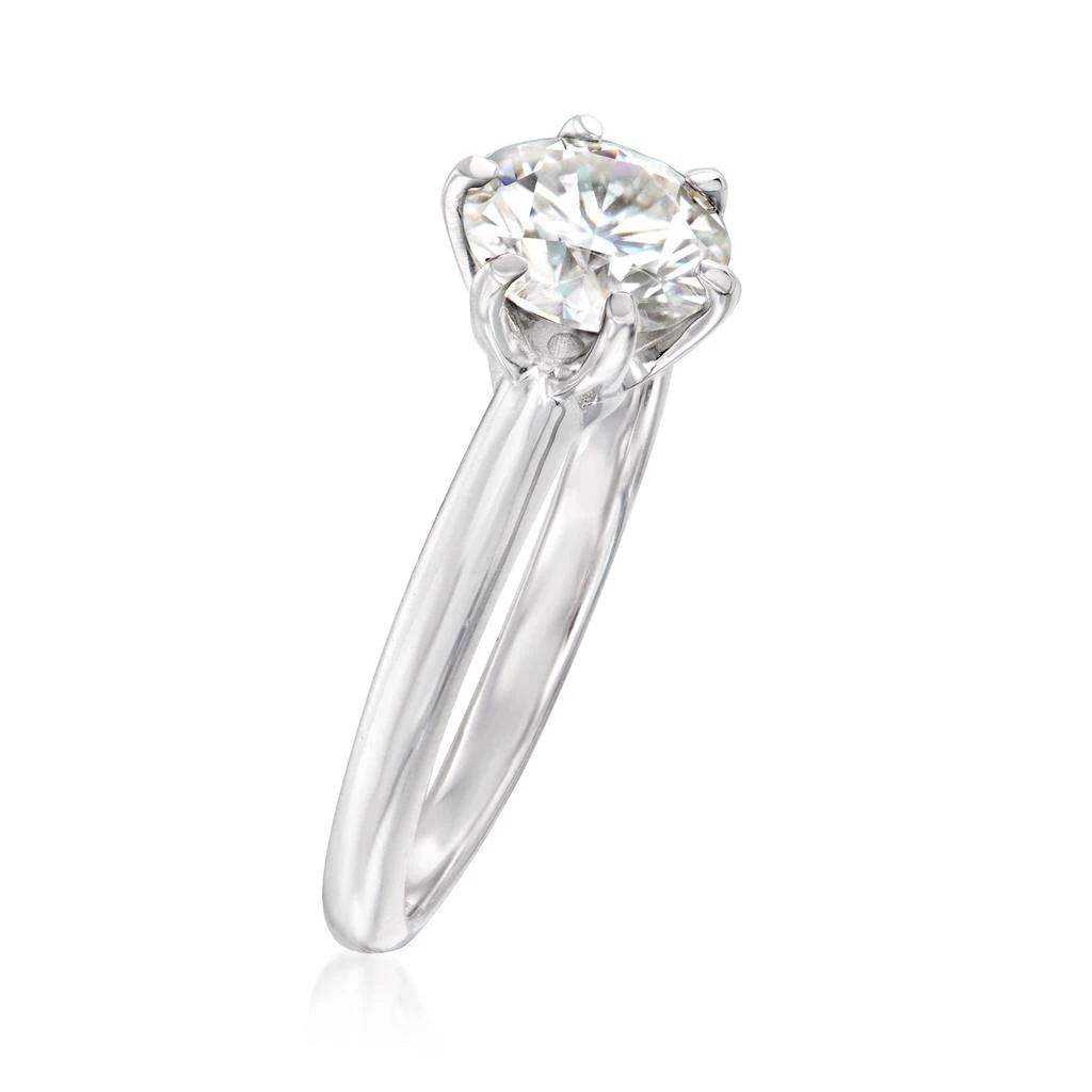 商品Ross-Simons|Moissanite Ring in Sterling Silver,价格¥787,第3张图片详细描述