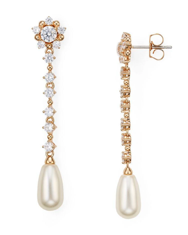商品Nadri|Linear Drop Earrings,价格¥285,第1张图片