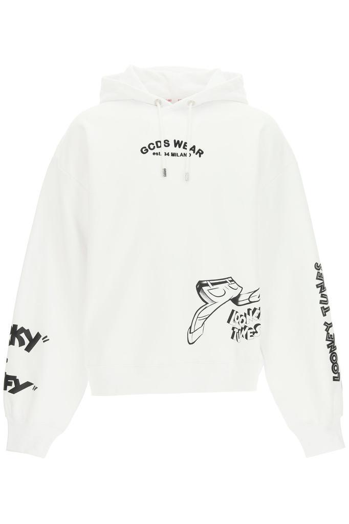 商品GCDS|Gcds hooded sweatshirt with looney tunes print,价格¥1406,第1张图片