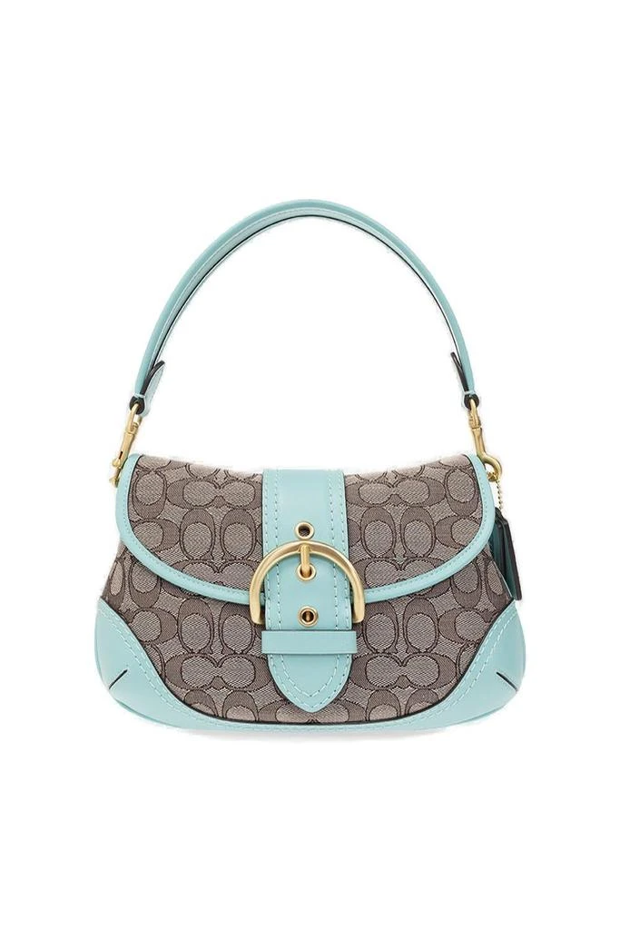 商品Coach|Coach Soho Monogram Print Buckled Shoulder Bag,价格¥1699,第1张图片