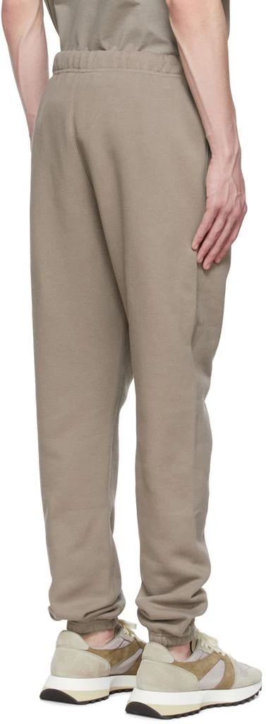 商品Essentials|Taupe Cotton Lounge Pants,价格¥474,第3张图片详细描述