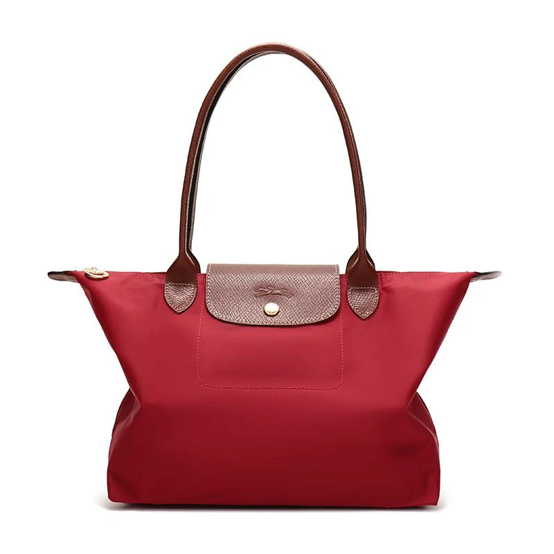 商品[国内直发] Longchamp|珑骧 LONGCHAMP 奢侈品 男士LE PLIAGE系列大号短柄绿色尼龙可折叠手提饺子包 L1624 089 A23,价格¥797,第6张图片详细描述