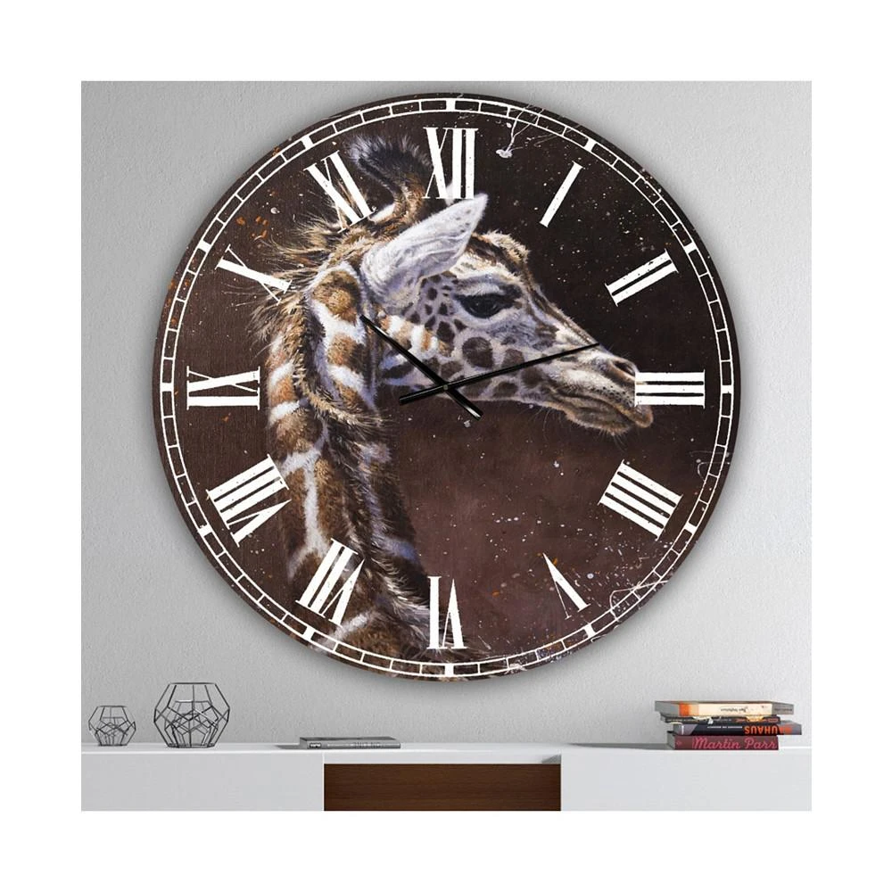 商品Designart|Michael Jackson 14 Oversized Cottage Wall Clock - 36 x 36,价格¥2113,第2张图片详细描述