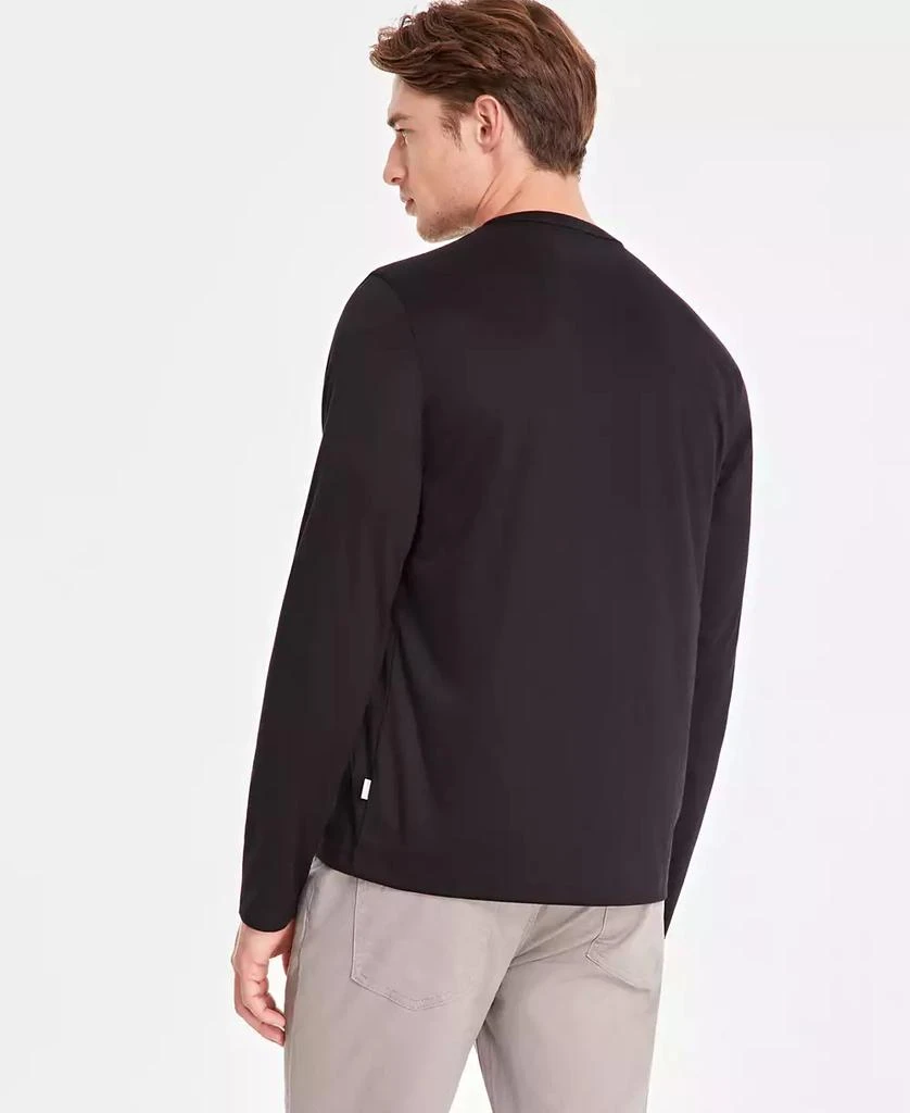 商品Alfani|Men's Alfatech Solid Henley, Created for Macy's,价格¥169,第2张图片详细描述