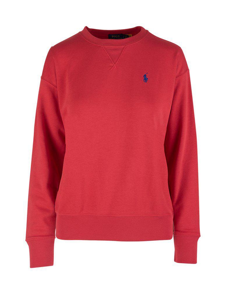 商品Ralph Lauren|Polo Ralph Lauren Logo-Embroidered Round Neck Sweater,价格¥932,第1张图片