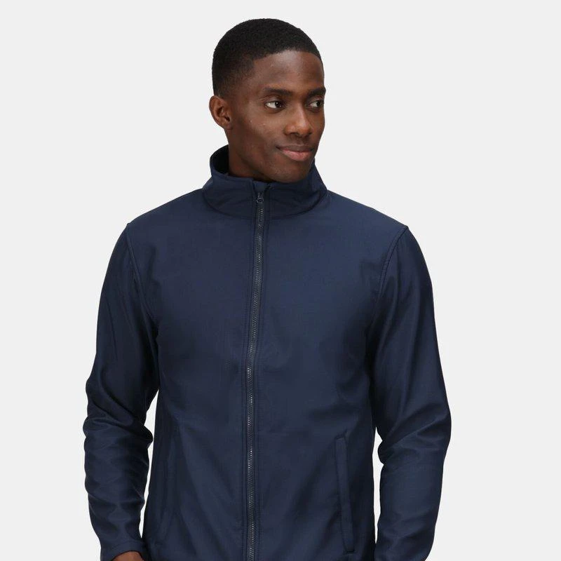 商品Regatta|Mens Eco Ablaze Soft Shell Jacket Navy,价格¥228,第1张图片