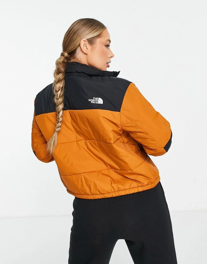 商品The North Face|The North Face Gosei puffer jacket in brown and black Exclusive at ASOS,价格¥730,第2张图片详细描述