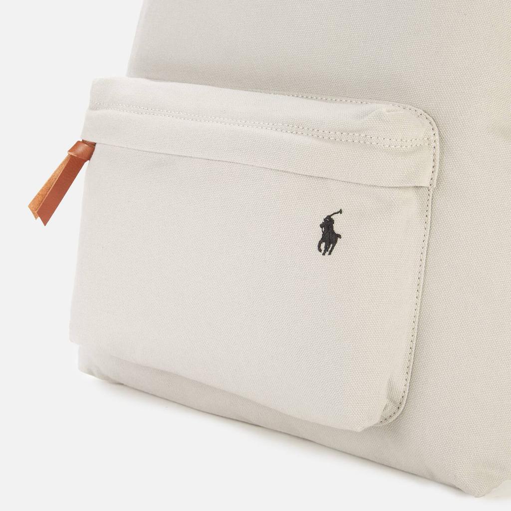 商品Ralph Lauren|Polo Ralph Lauren Men's Canvas Backpack - Soft Grey,价格¥745,第6张图片详细描述