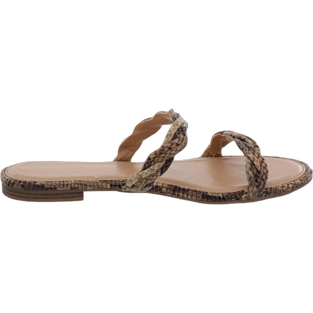 商品Sam Edelman|Circus by Sam Edelman Womens Cybil Embossed Flat Slide Sandals,价格¥37,第2张图片详细描述