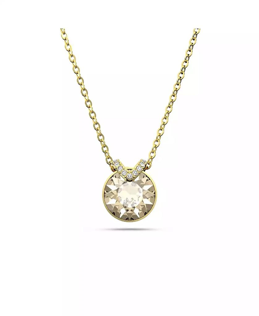 商品Swarovski|Crystal Round Cut Bella V Pendant Necklace,价格¥902,第1张图片