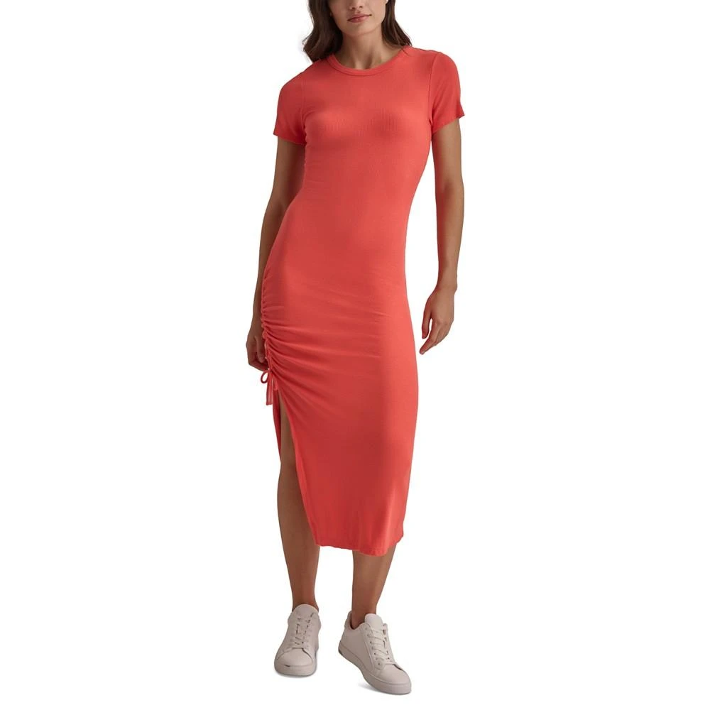 商品DKNY|Women's Rib-Knit Bodycon Midi Dress,价格¥262,第1张图片