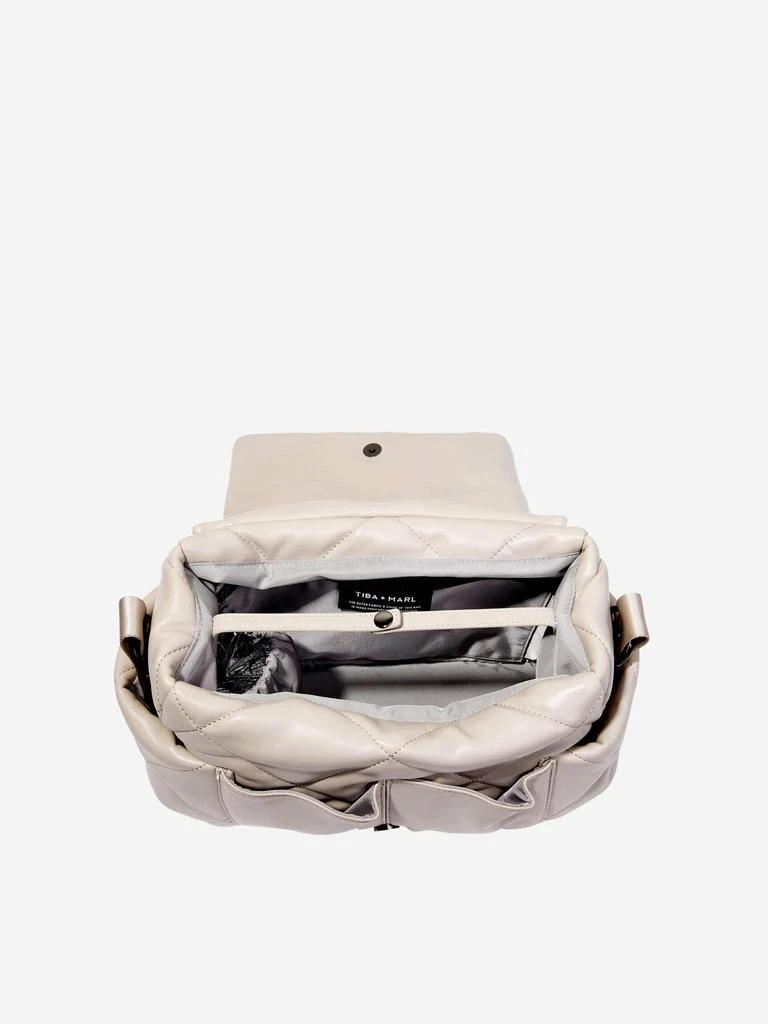 商品Tiba + Marl|Tiba + Marl Baby Nova Compact Quilted Changing Bag in Beige (33cm),价格¥832,第5张图片详细描述