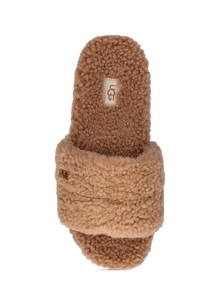 商品UGG|20mm Cozetta Curly Slides,价格¥906,第5张图片详细描述