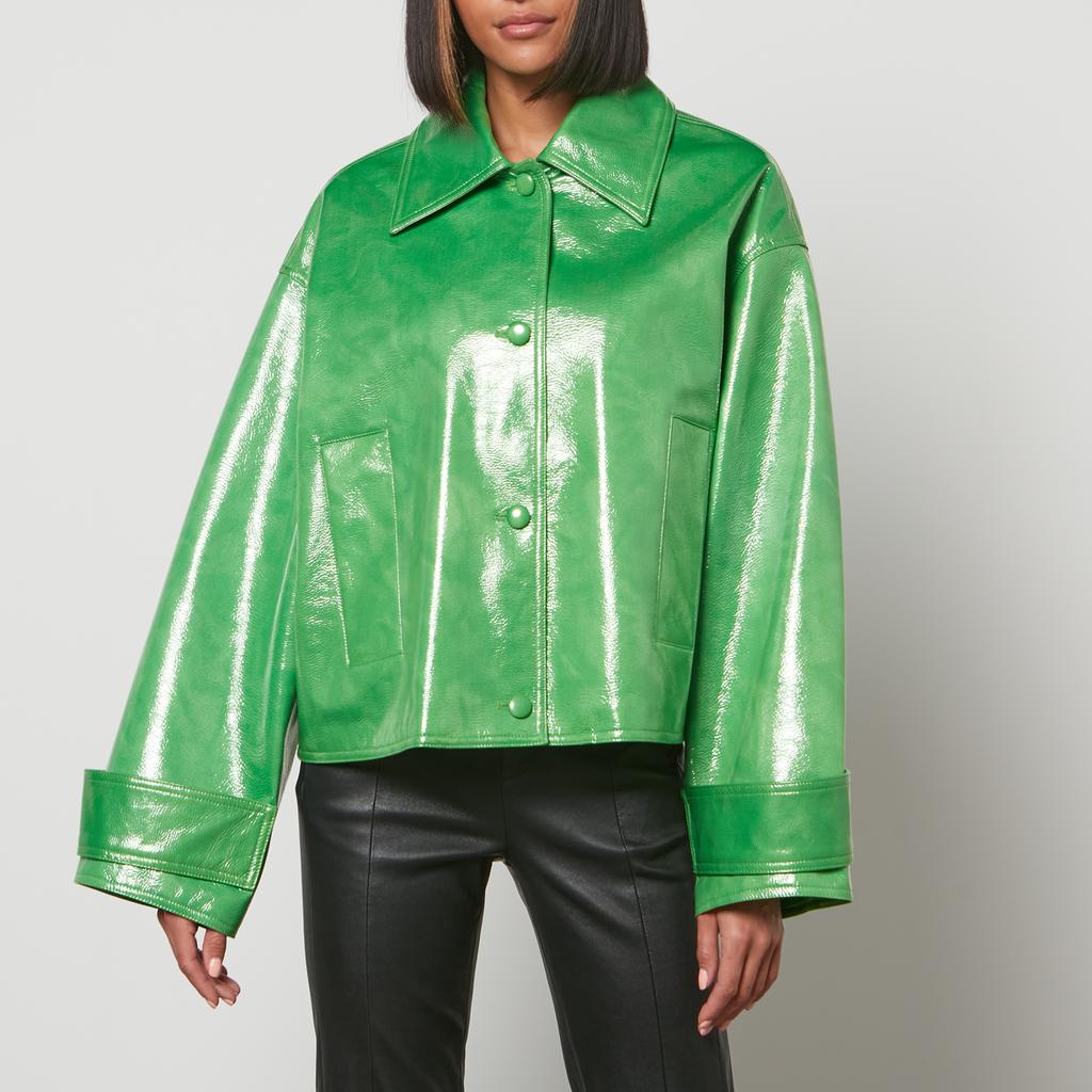 Stand Studio Women's Charleen Jacket - Bright Green商品第1张图片规格展示