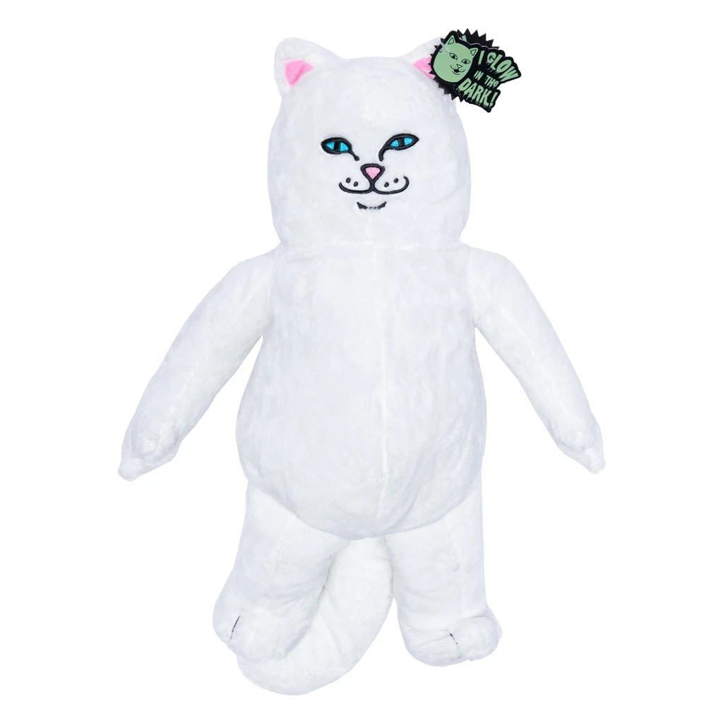 商品RIPNDIP|Lord Nerm Glow In The Dark Plush (White),价格¥122,第3张图片详细描述