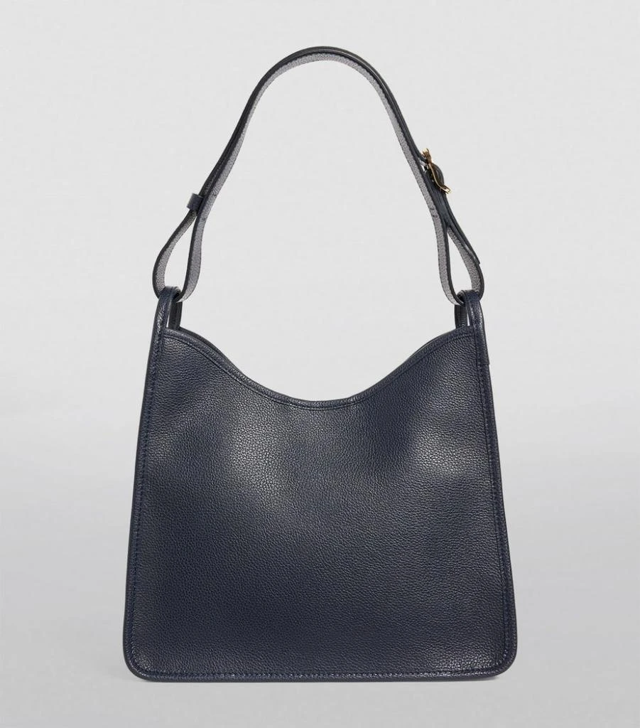 商品Longchamp|Small Leather Le Foulonné Shoulder Bag,价格¥3262,第4张图片详细描述