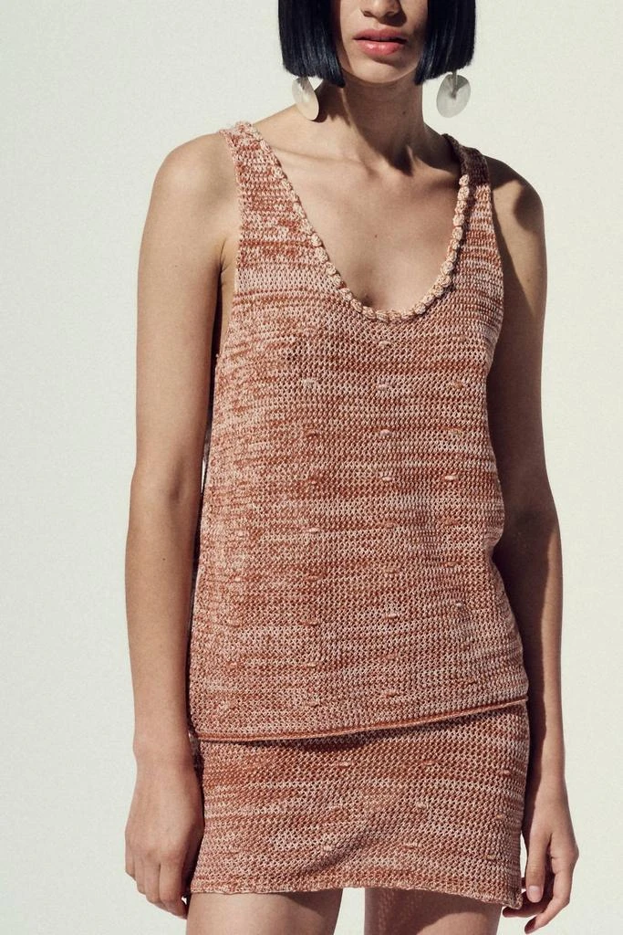 商品ESCVDO|Escvdo - Ofrenda Scoop Necktank Top,价格¥1940,第2张图片详细描述