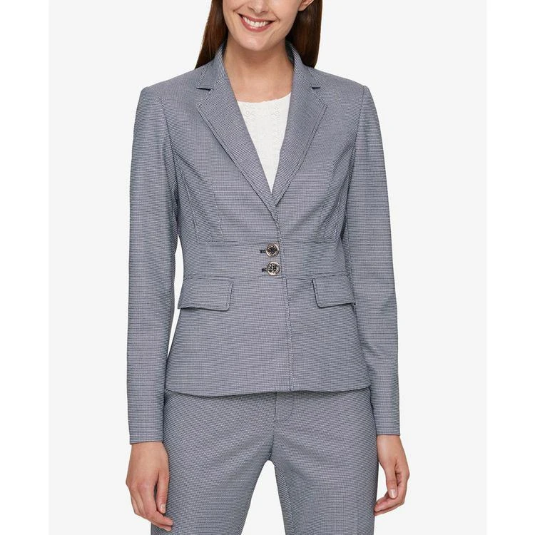 商品Tommy Hilfiger|Houndstooth-Print Blazer,价格¥598,第1张图片