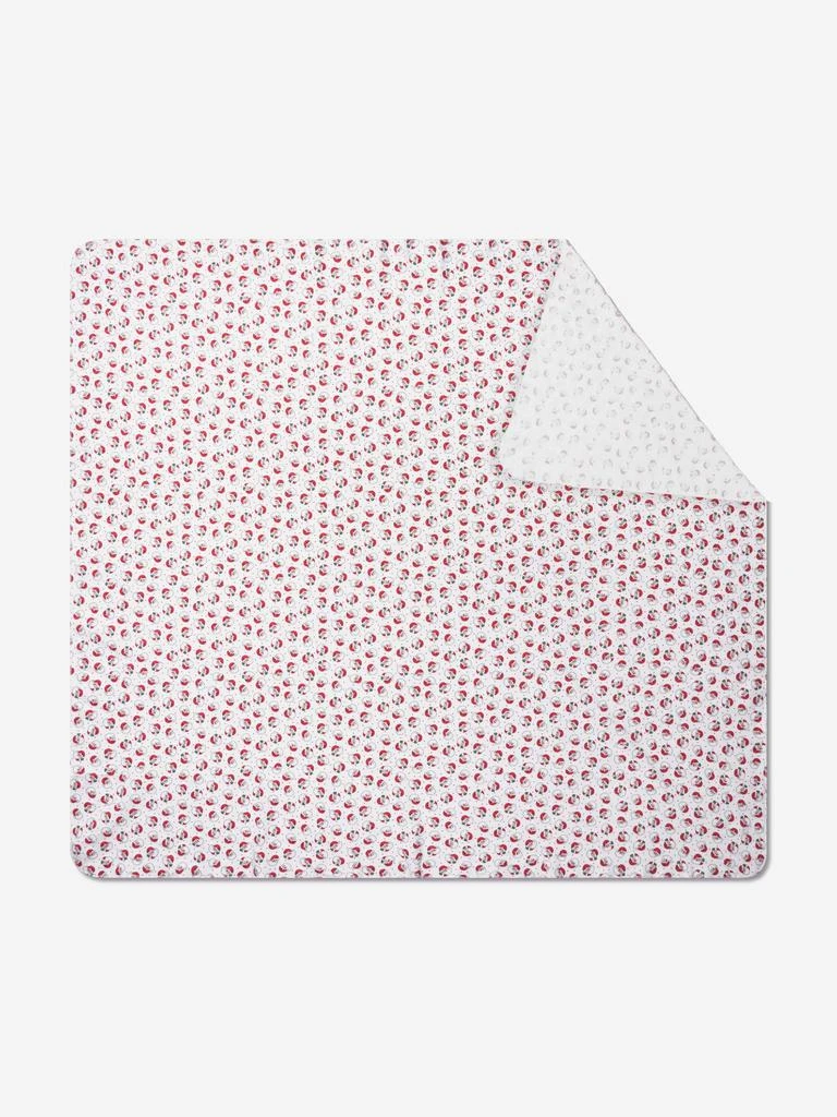商品Magnolia Baby|Magnolia Baby Baby Winking Santa Printed Swaddle Blanket in Red,价格¥177,第1张图片