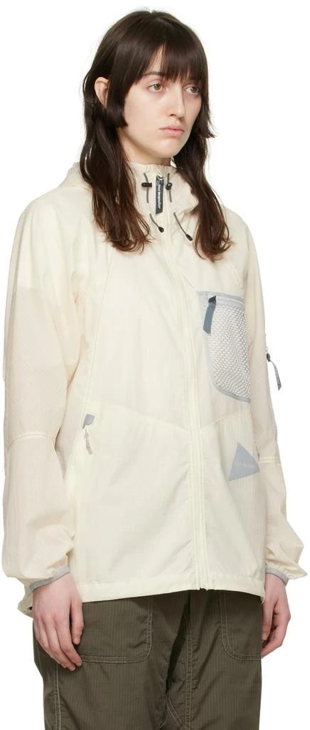 商品And Wander|Off-White Nylon Jacket,价格¥2128,第2张图片详细描述