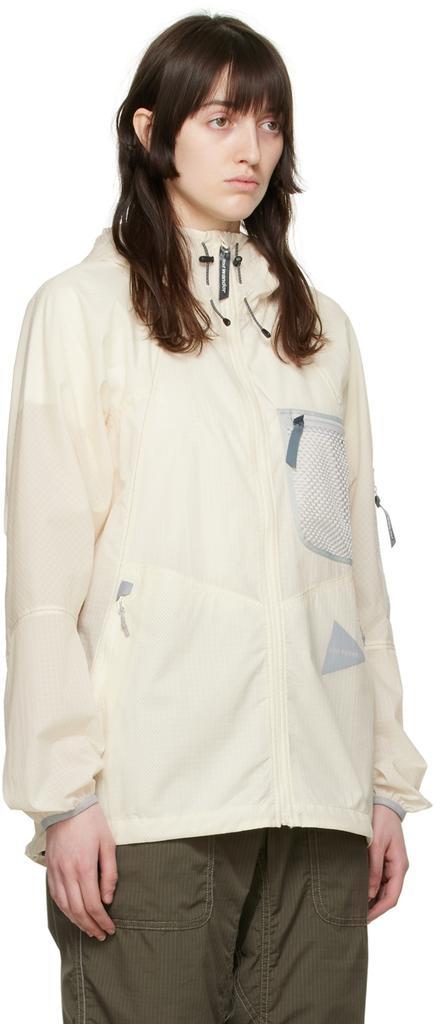 商品And Wander|Off-White Nylon Jacket,价格¥2941,第4张图片详细描述