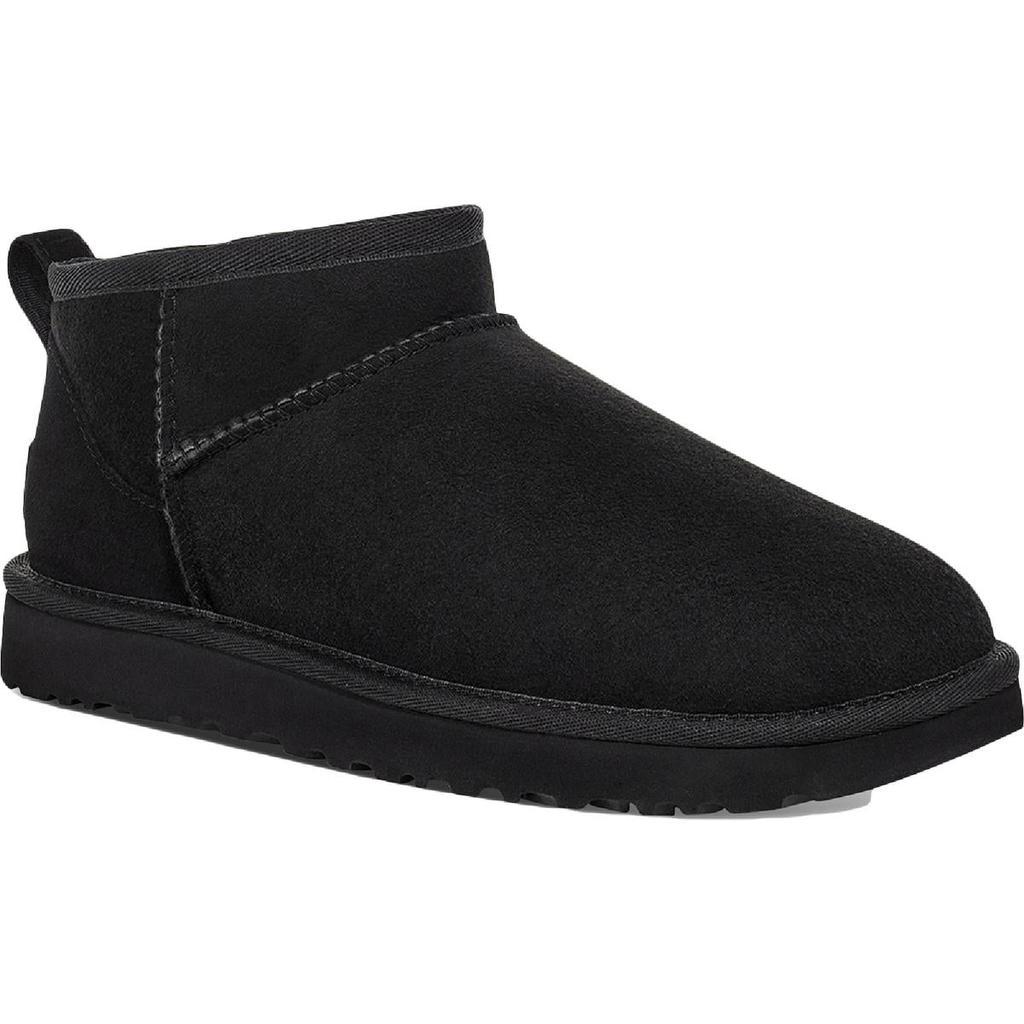 商品UGG|Ugg Classic Ultra Mini Women's Suede Wool Lined Ankle Boots,价格¥854,第1张图片