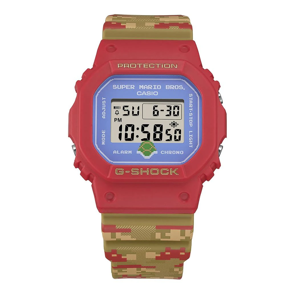 商品G-Shock|DW5600SMB-4 X Super Mario Brothers Collab,价格¥1121,第1张图片