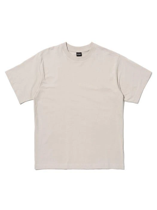 商品PAPERBOY|Basic Essential Chain Short Sleeve T Shirt Beige,价格¥407,第1张图片