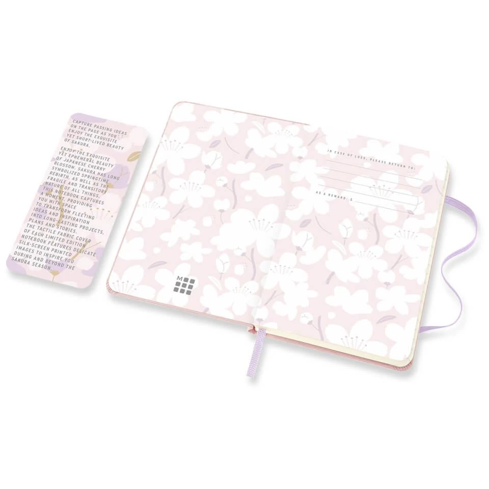 商品Moleskine|Moleskine Sakura Collection Ruled Notebook - Large,价格¥109,第5张图片详细描述
