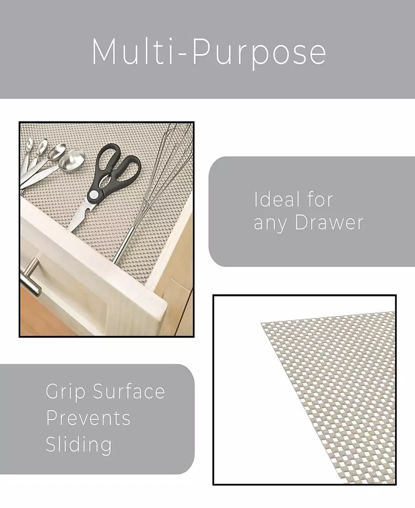 商品Smart Design|Premium Grip Shelf Liner, 18" x 8' Roll,价格¥128,第5张图片详细描述