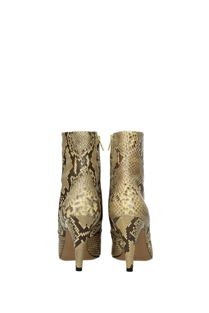 商品Celine|Ankle boots Leather Python Beige,价格¥4503,第5张图片详细描述