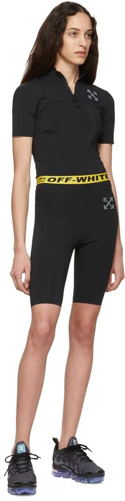 商品Off-White|SSENSE Exclusive Black "WORKOUT" 'Sport' Cycling Shorts,价格¥1096,第5张图片详细描述